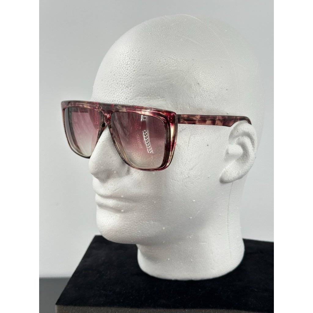 Vintage Tura Mod-369 Purple & Gray Havana Acetate Frame 143-11-60 Japan (C8-01)
